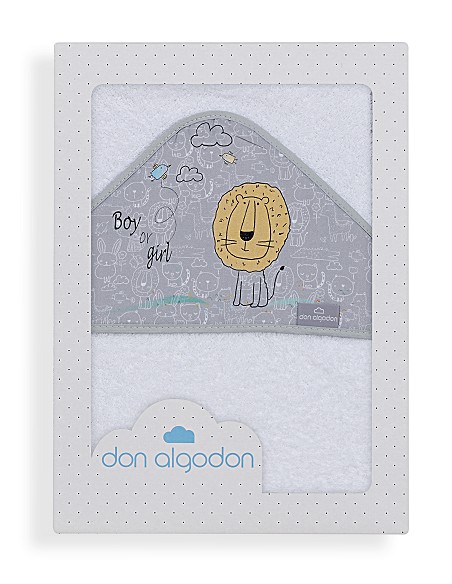 Capa de Baño 1 x 1 Mt Mod  Indara Bco/Gris