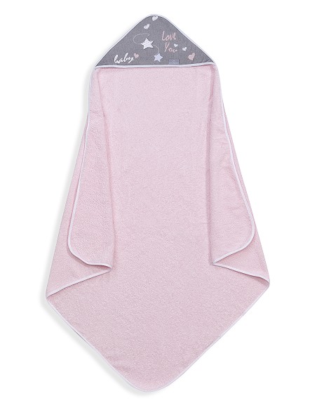 Capa de Baño 1 x 1 Mt Mod  Love You Rosa