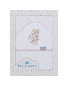 Capa de Baño 1 x 1 Mt Mod  Claudia Bco/Rosa