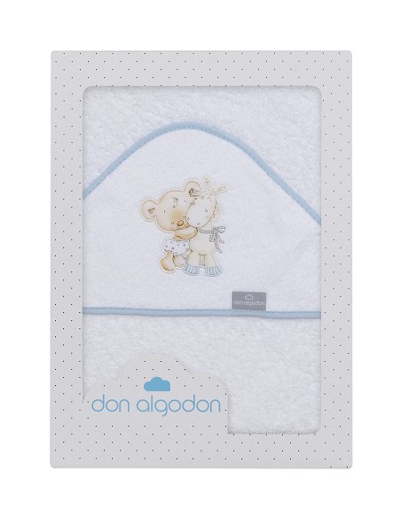 Capa de Baño 1X1 Mt Mod Marco Bco/Azul