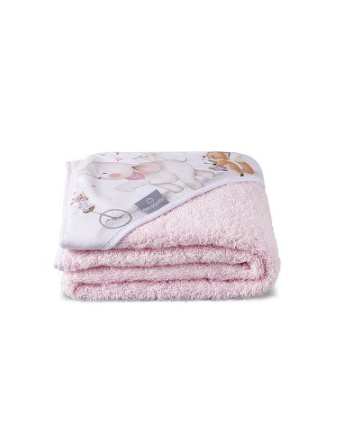 Capa de Baño 1 x 1 Mt Mod Music And Friends Rosa