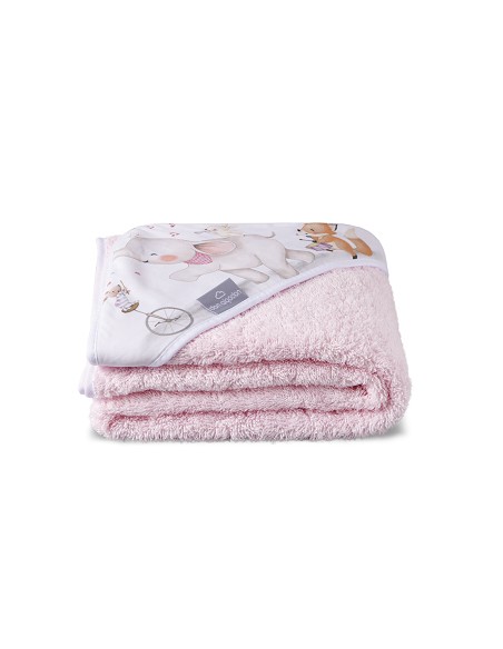 Capa de Baño 1 x 1 Mt Mod Music And Friends Rosa