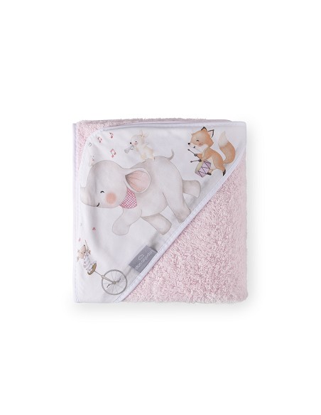 Capa de Baño 1 x 1 Mt Mod Music And Friends Rosa