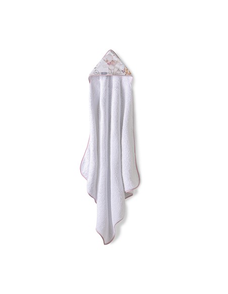 Capa de Baño 1 x 1 Mt Mod Music And Friends Bco/Rosa