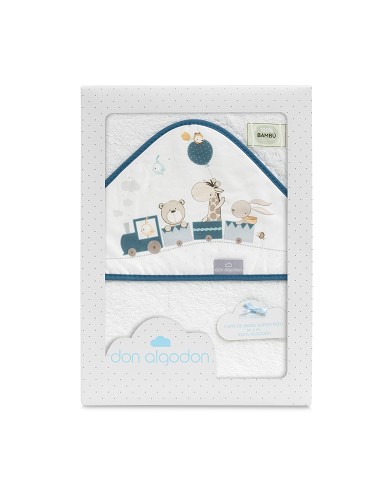 Capa de Baño 1X1 Bambu Mod. Jirafa Tren...