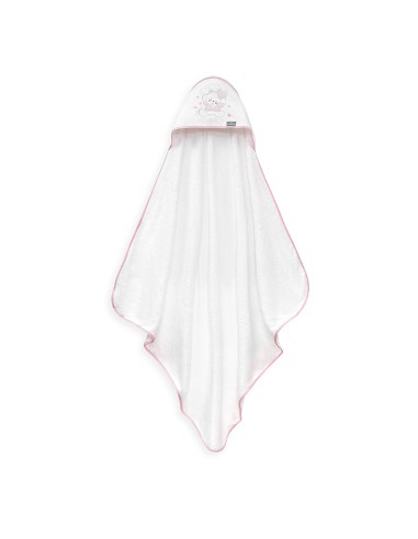 Capa de Baño 1X1 Bambu D. Algodon Oso Corazones...