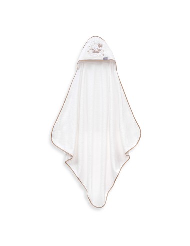 Capa de Baño 1X1 Bambu D. Algodon Oso Corazones...