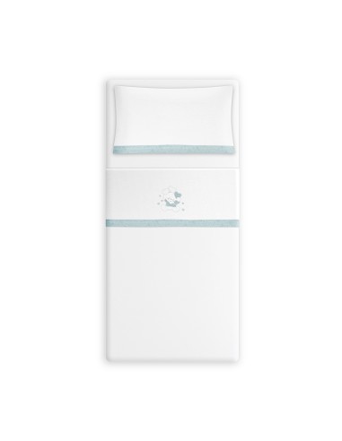 Triptico Coche Franela D. Algodon Oso Corazones...