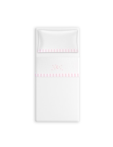 Triptico Coche Franela D. Algodon Luna Estrella...