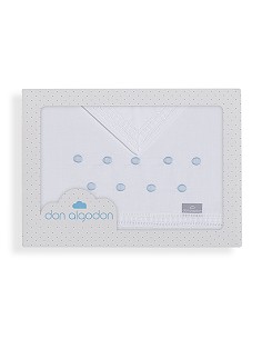 Trip Coche 100% Alg Mod Zoe Bco/Azul