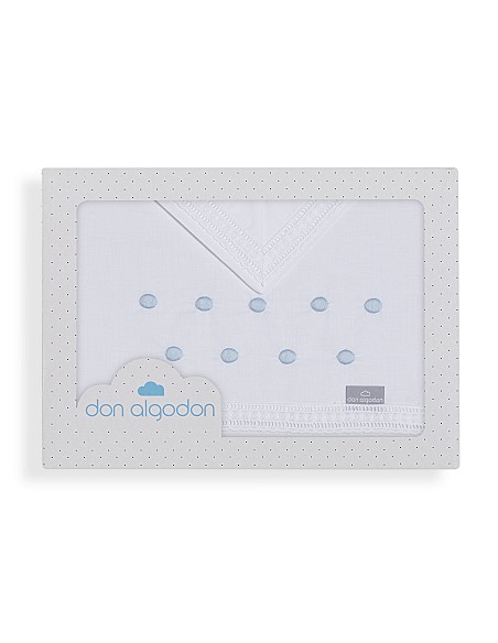 Trip Coche 100% Alg Mod Zoe Bco/Azul