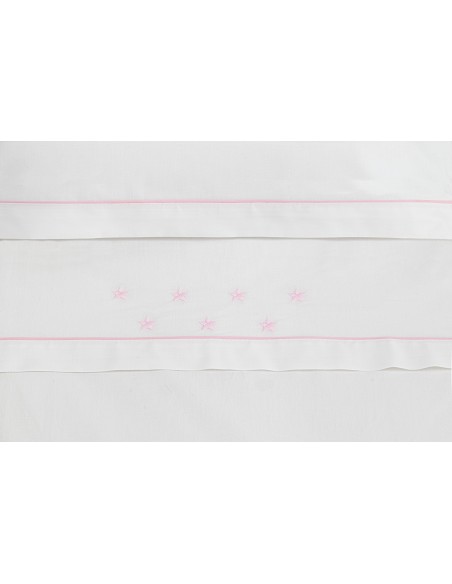 Trip Coche 100% Alg Mod Zoe Bco/Rosa