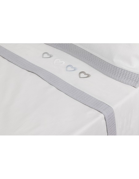 Triptico Coche Mod Cuore Bco/Gris