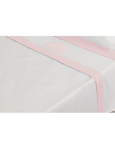 Triptico Coche Mod Cloud Bco/Rosa