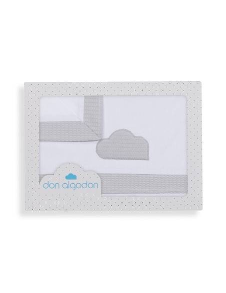 Triptico Coche Mod Cloud Bco/Gris