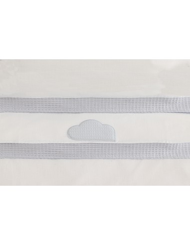 Triptico Coche Mod Cloud Bco/Gris