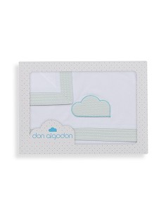 Triptico Coche Mod Cloud Bco/Menta