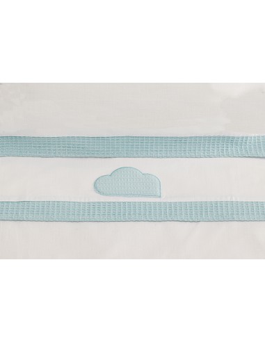 Triptico Coche Mod Cloud Bco/Menta