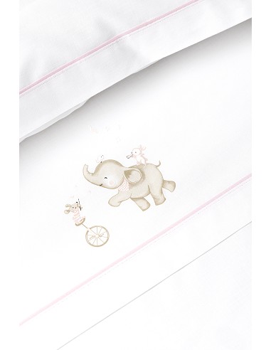 Triptico Coche 100% Alg Mod Music And Friends Rosa