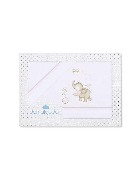 Triptico Coche 100% Alg Mod Music And Friends Rosa