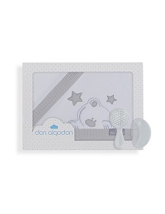 Trip Cuna 100 % Alg . Mod Viggo Bco/Gris