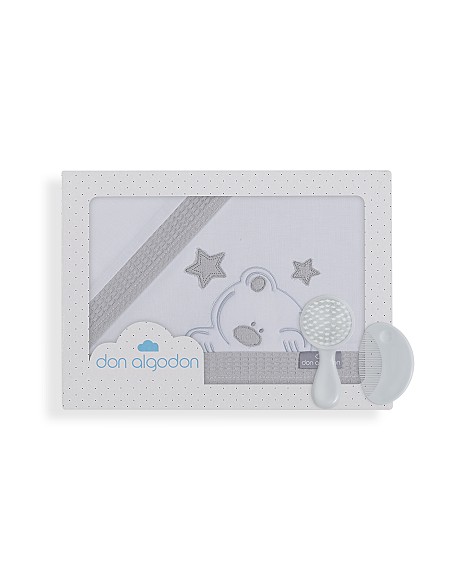 Trip Cuna 100 % Alg . Mod Viggo Bco/Gris