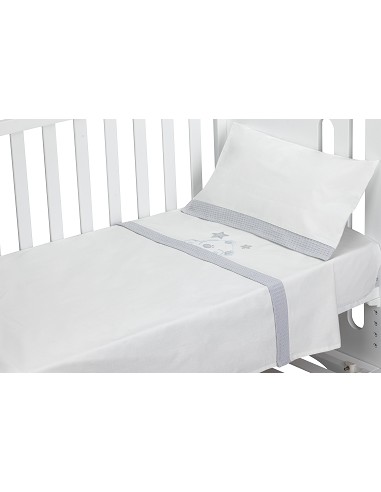 Trip Cuna 100 % Alg . Mod Viggo Bco/Gris