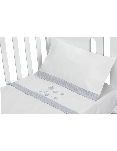 Trip Cuna 100 % Alg . Mod Viggo Bco/Gris