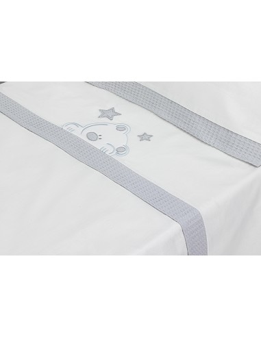 Trip Cuna 100 % Alg . Mod Viggo Bco/Gris