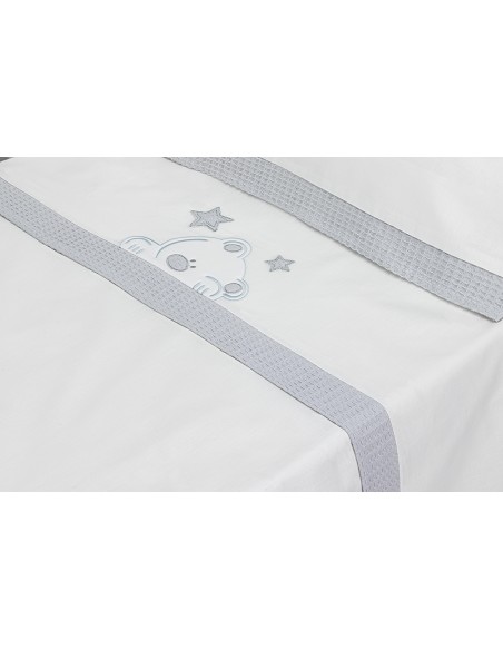 Trip Cuna 100 % Alg . Mod Viggo Bco/Gris