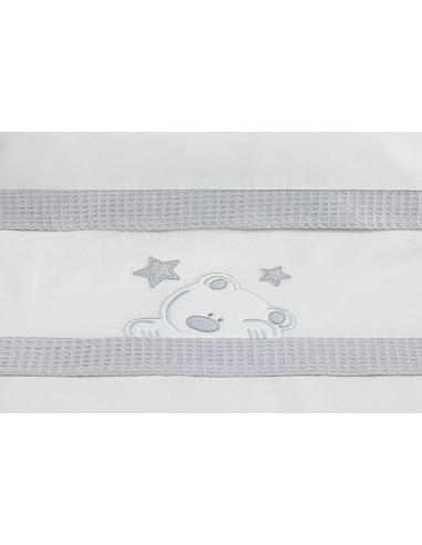 Trip Cuna 100 % Alg . Mod Viggo Bco/Gris