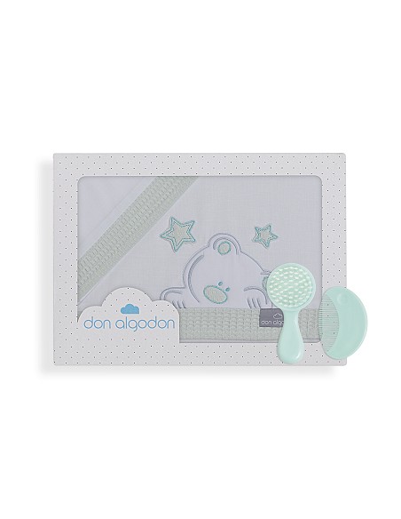 Trip Cuna 100 % Alg . Mod Viggo Bco/Menta