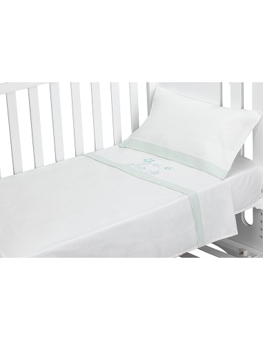 Trip Cuna 100 % Alg . Mod Viggo Bco/Menta