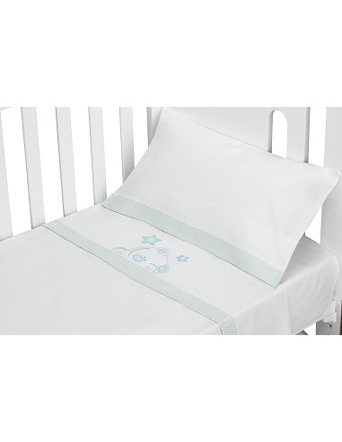 Trip Cuna 100 % Alg . Mod Viggo Bco/Menta