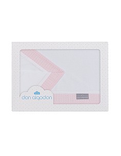 Trip Cuna 100 % Alg . Mod Astrid Bco/Rosa