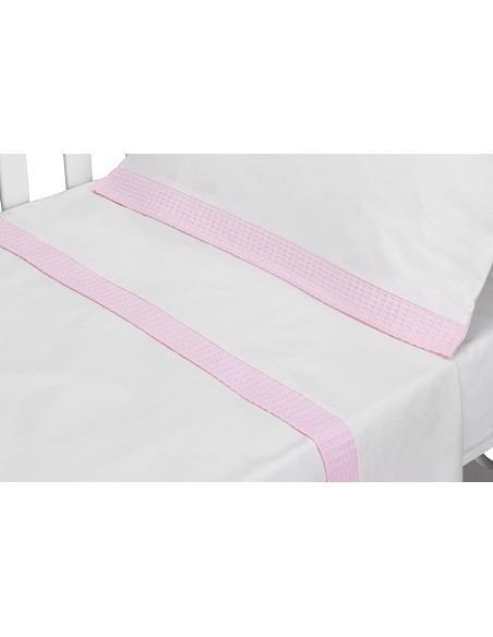 Trip Cuna 100 % Alg . Mod Astrid Bco/Rosa