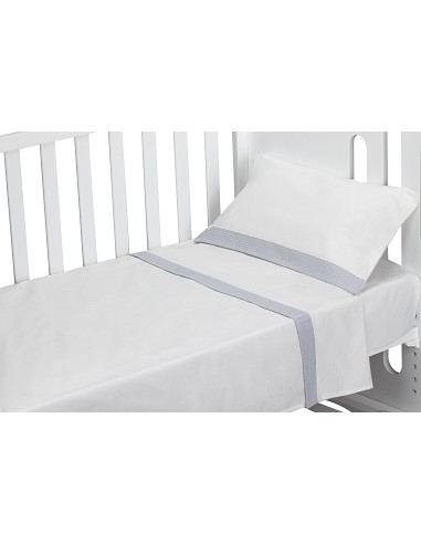 Trip Cuna 100 % Alg . Mod Astrid Bco/Gris