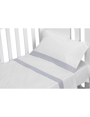 Trip Cuna 100 % Alg . Mod Astrid Bco/Gris