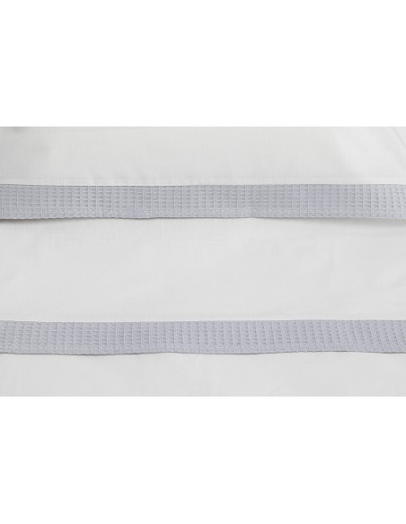 Trip Cuna 100 % Alg . Mod Astrid Bco/Gris