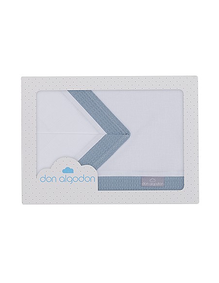 Trip Cuna 100 % Alg . Mod Astrid Bco/Petroleo