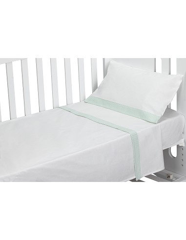 Trip Cuna 100 % Alg . Mod Astrid Bco/Menta