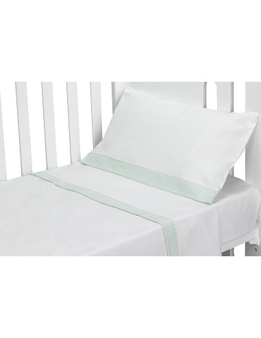 Trip Cuna 100 % Alg . Mod Astrid Bco/Menta