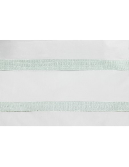 Trip Cuna 100 % Alg . Mod Astrid Bco/Menta