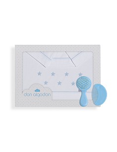 Trip Cuna 100 % Alg . Mod Enzo Bco/Azul