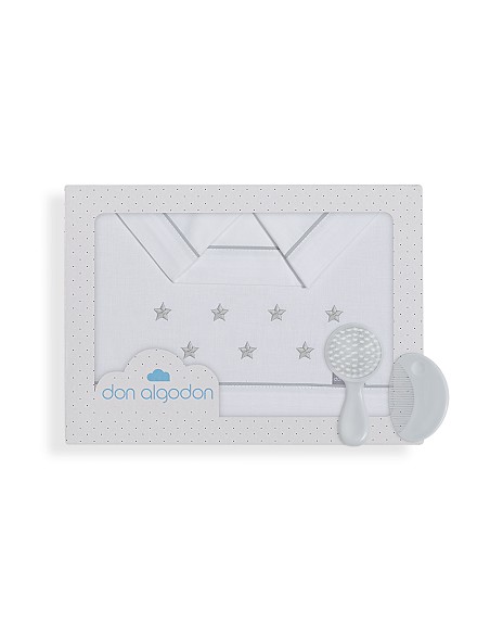 Trip Cuna 100 % Alg . Mod Enzo Bco/Gris