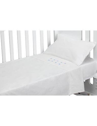 Trip Cuna 100 % Alg . Mod Zoe Bco/Azul