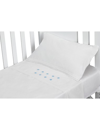 Trip Cuna 100 % Alg . Mod Zoe Bco/Azul