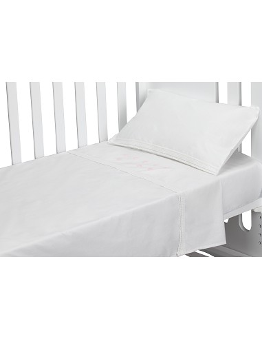 Trip Cuna 100 % Alg . Mod Zoe Bco/Rosa