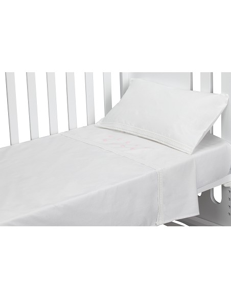 Trip Cuna 100 % Alg . Mod Zoe Bco/Rosa