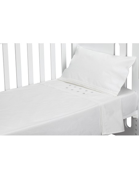 Trip Cuna 100 % Alg . Mod Zoe Bco/Gris